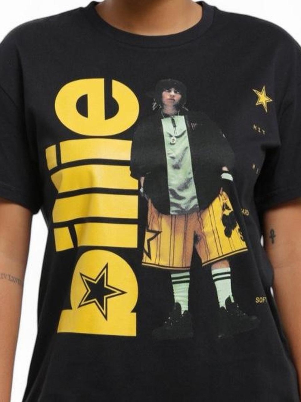 Billie Eilish Hit Me Hard And Soft Star Portrait T-Shirt Size M BNWT
